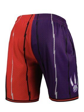 MITCHELL & NESS Toronto Raptors 1998 Split Swingman Shorts L
